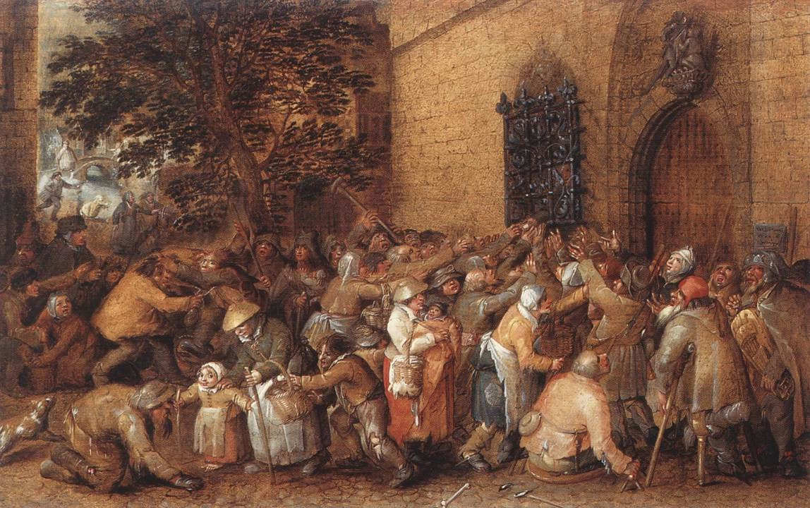 Distribuzione dei pani ai poveri - Rockox House, Antwerp